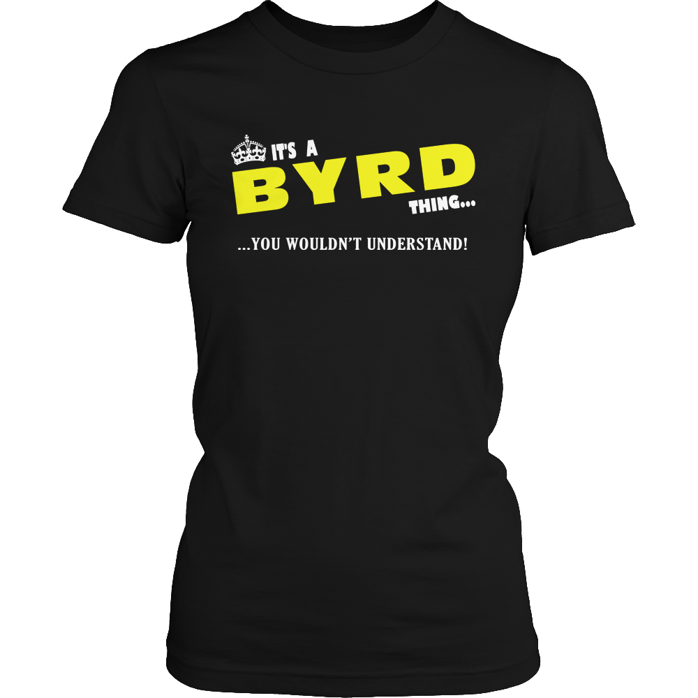 It's A Byrd Thing, You Wouldn't Understand
