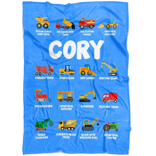 CORY Construction Blanket Blue