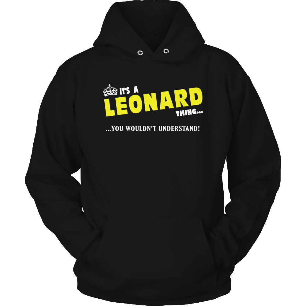 It's A Leonard Thing, You Wouldn't Understand