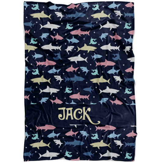 Personalized Dinosaurs, Dino World Blanket for Boys & Girls, Kids - Jack