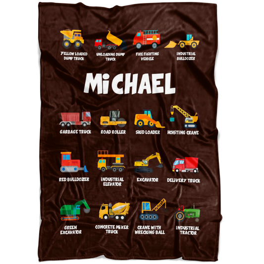 Michael Construction Blanket Brown