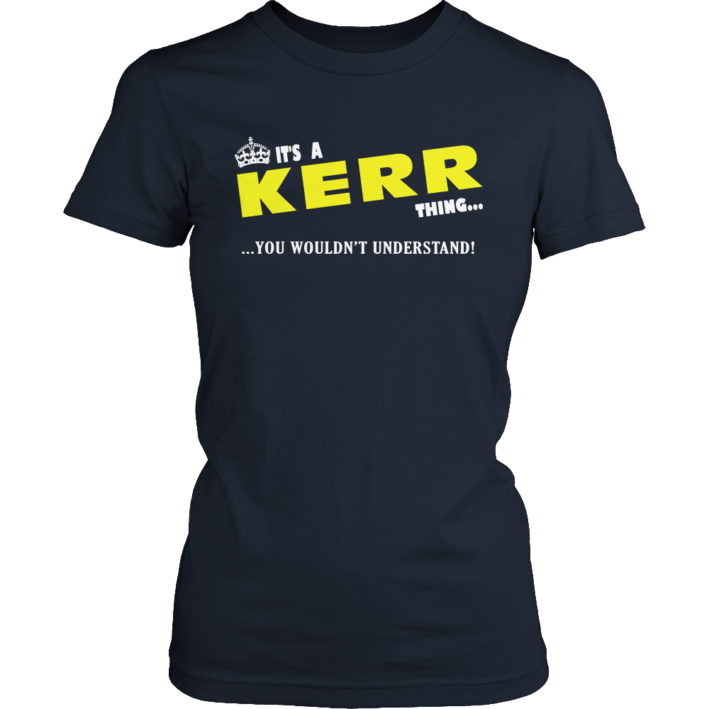 It's A Kerr Thing, You Wouldn't Understand