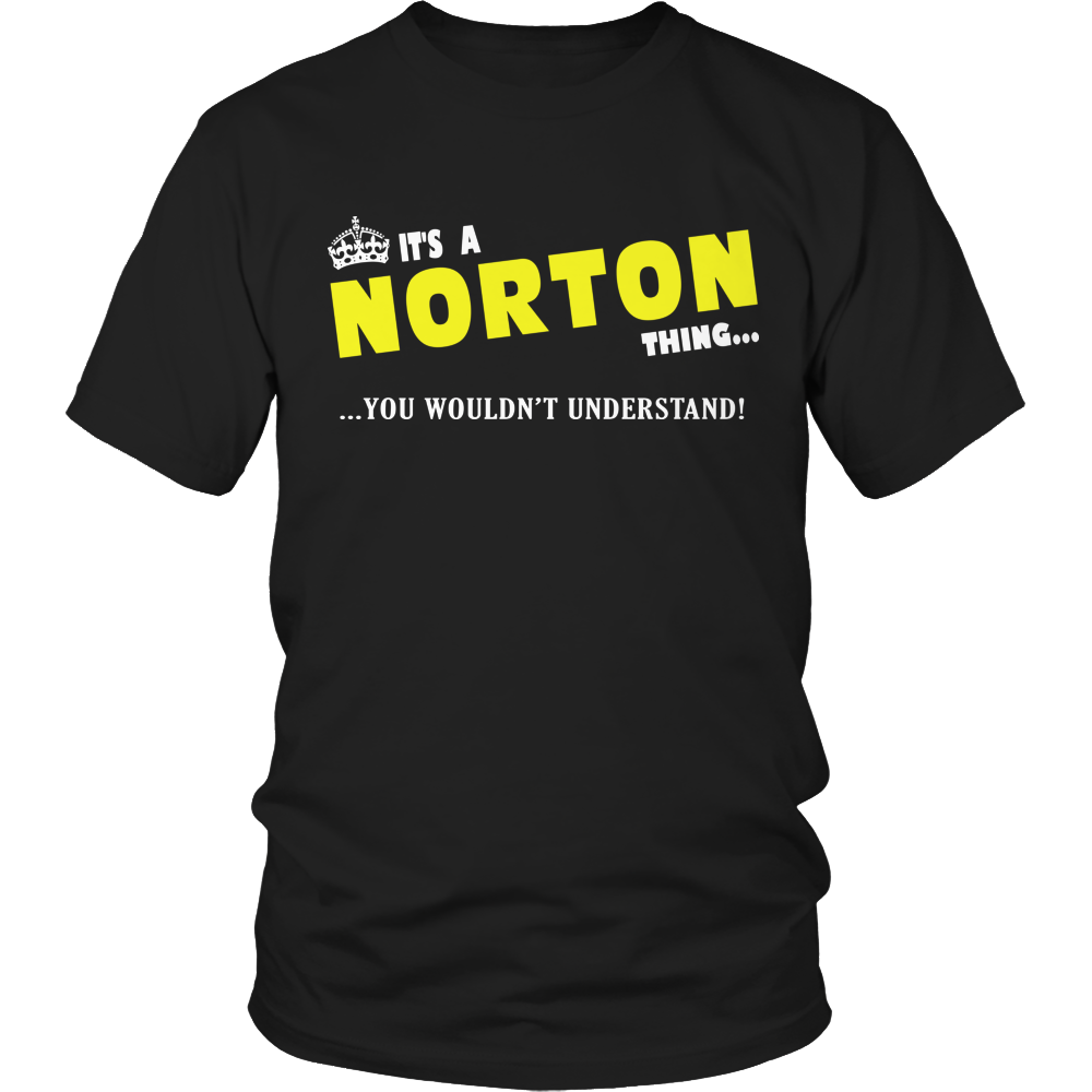 It's A Norton Thing, You Wouldn't Understand