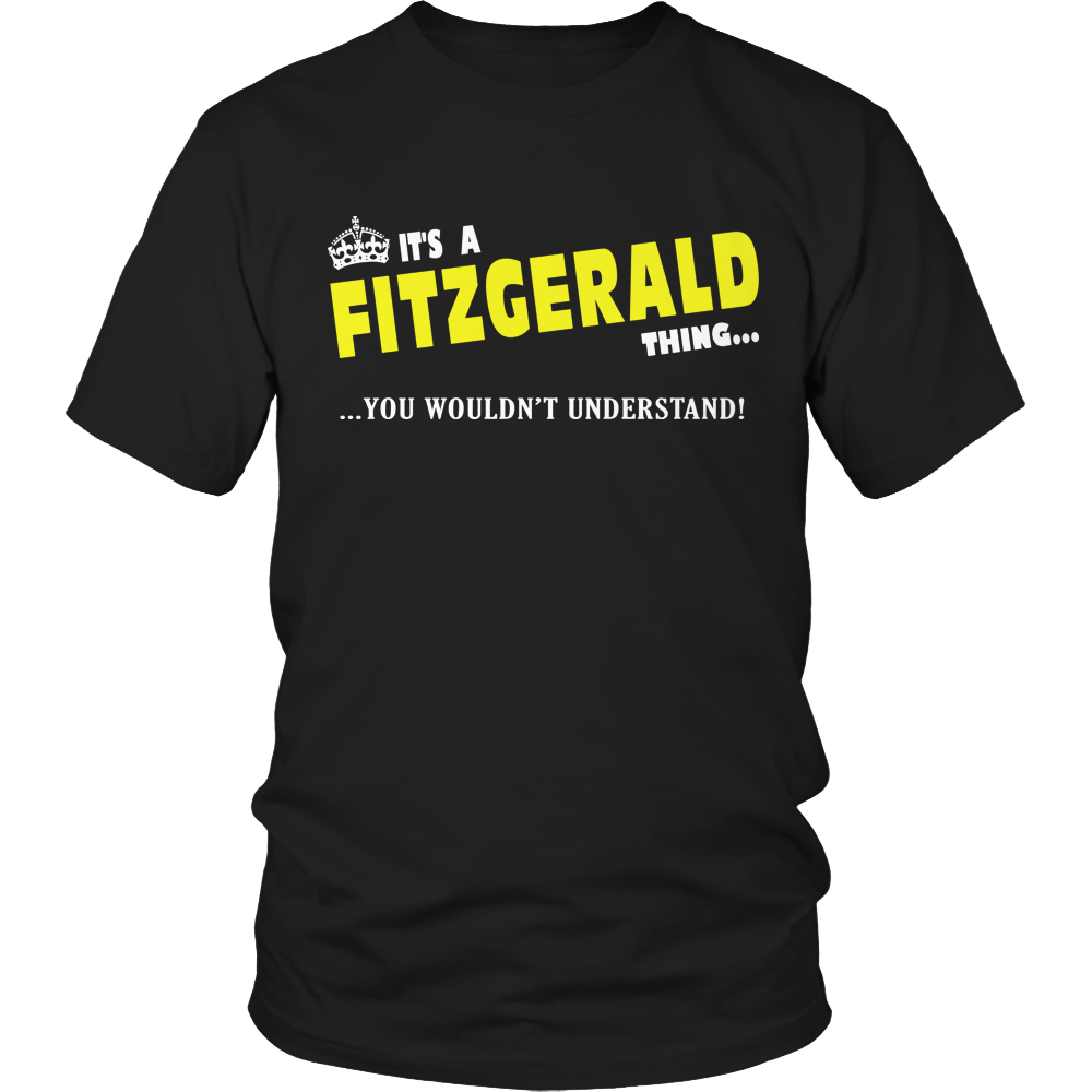 It's A Fitzgerald Thing, You Wouldn't Understand