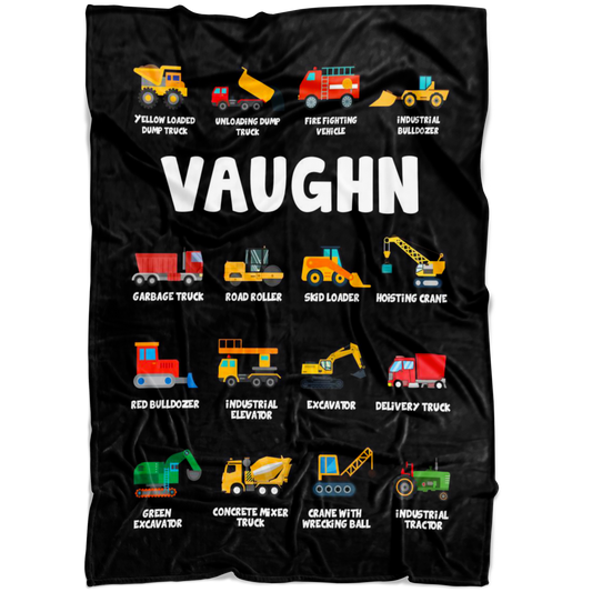 Vaughn Construction Blanket Black