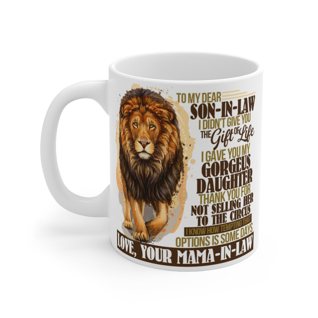 To My Son in Law - Mug 11oz