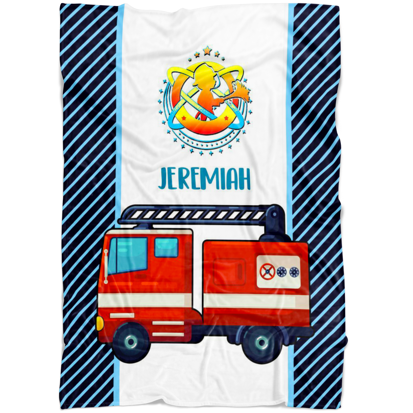 Jeremiah Firefighter Blanket
