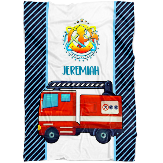 Jeremiah Firefighter Blanket