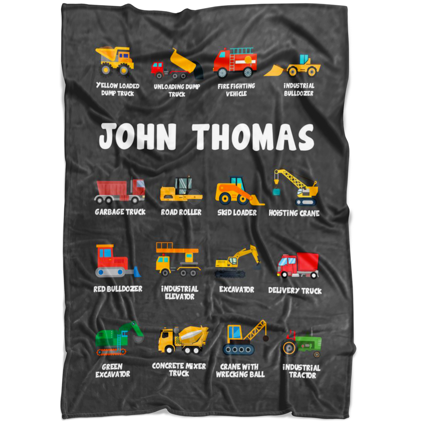 John Thomas Construction Blanket Grey