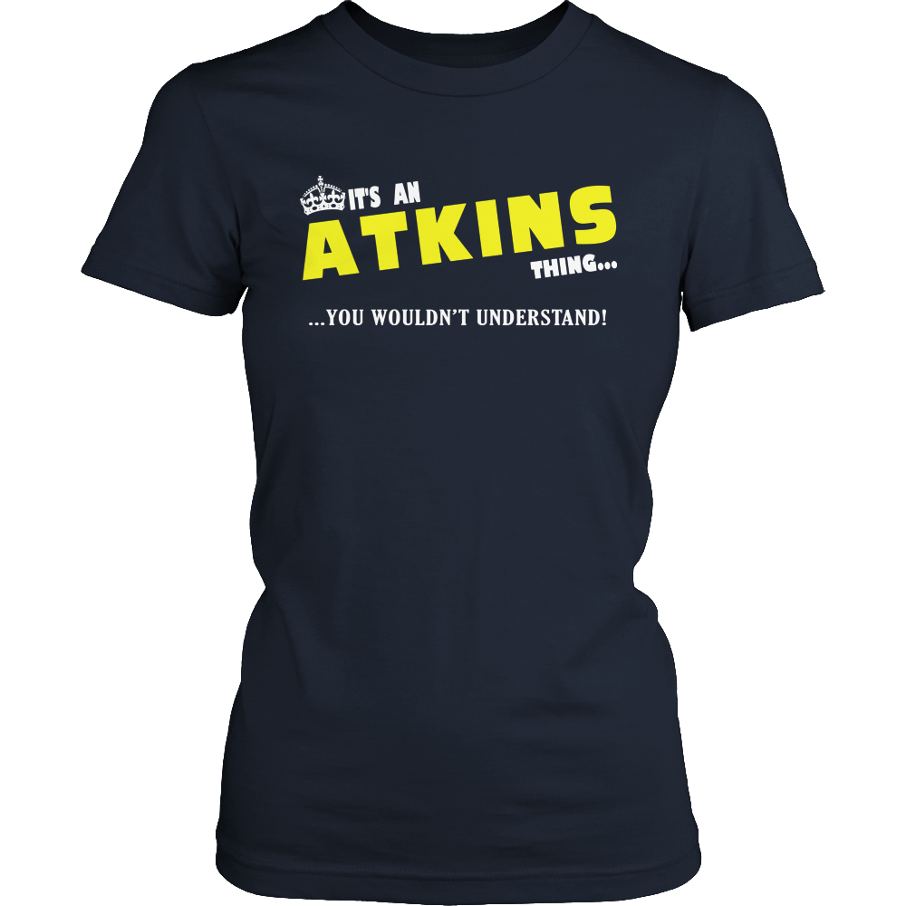 It's An Atkins Thing, You Wouldn't Understand