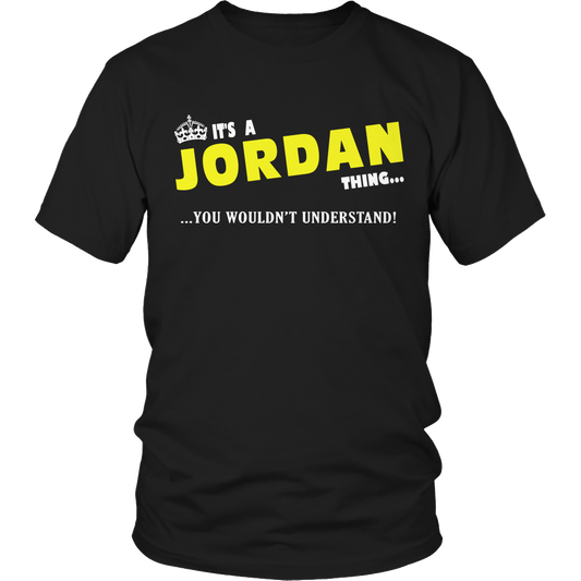 It's A Jordan Thing, You Wouldn't Understand