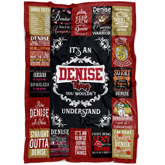 Cozy Premium Fleece Blanket - DENISE