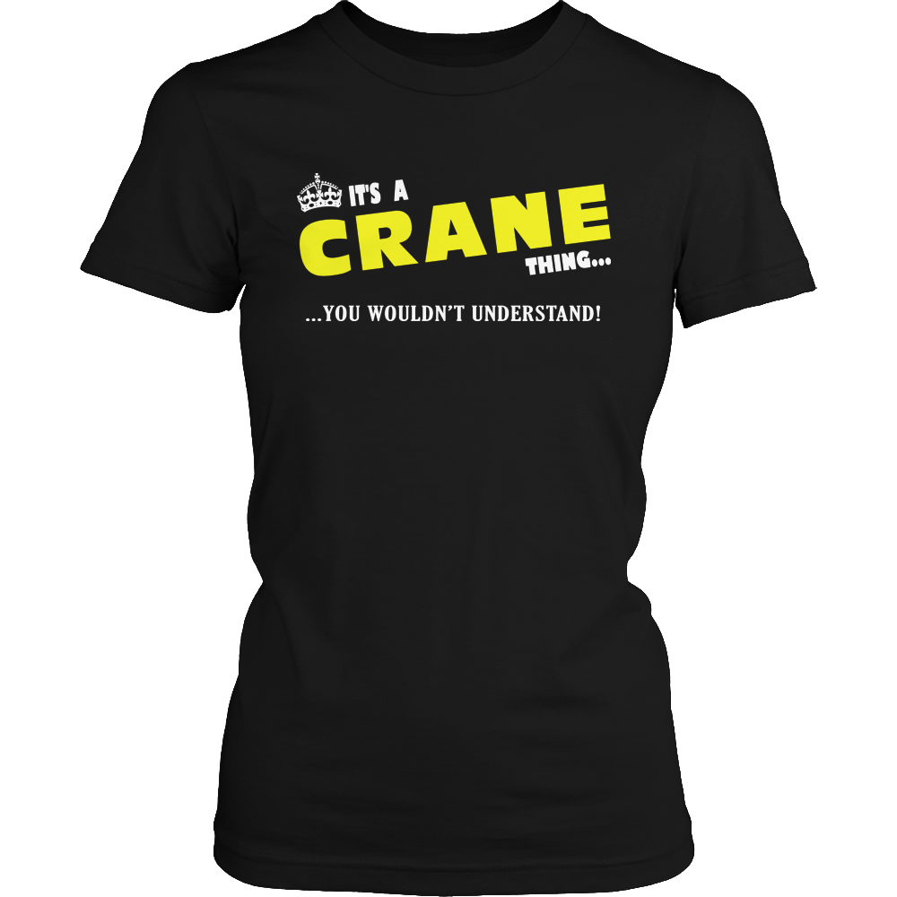 It's A Crane Thing, You Wouldn't Understand