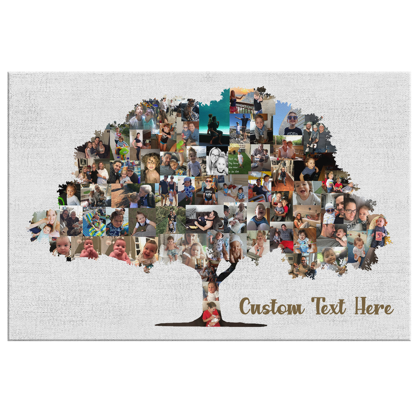 Family Tree Photo Collage