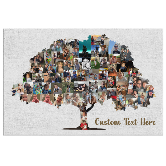 Family Tree Photo Collage