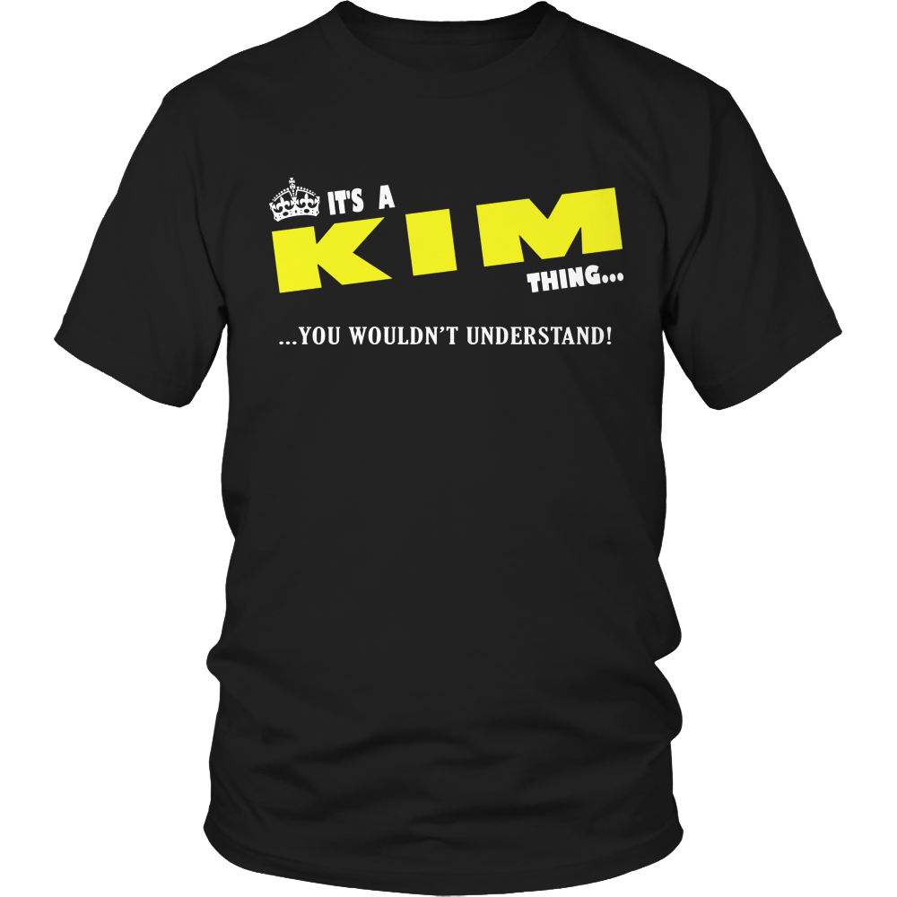 It's A Kim Thing, You Wouldn't Understand