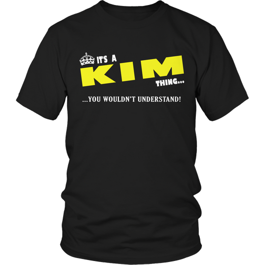 It's A Kim Thing, You Wouldn't Understand