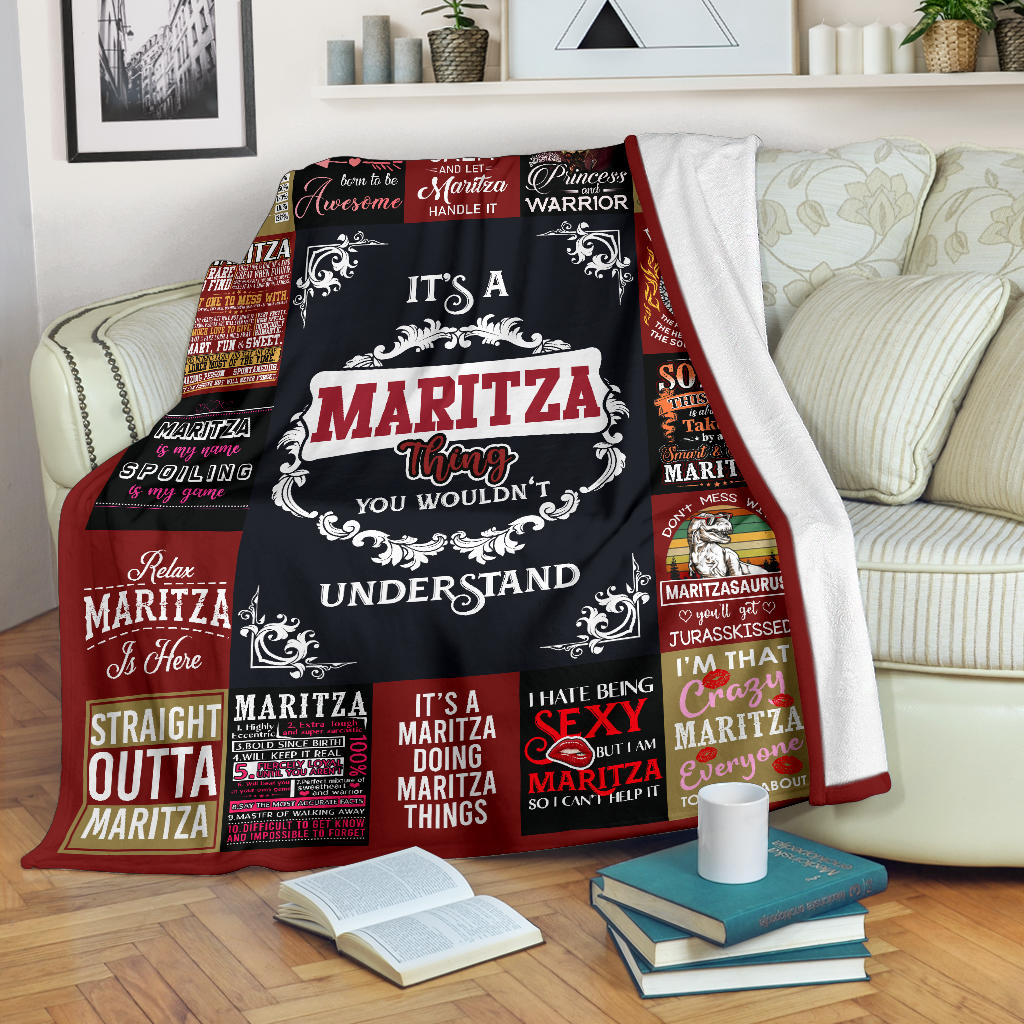 Customized [Name] It's A [Name] Thing You Wouldn't Understand - Cozy Premium Fleece Blanket