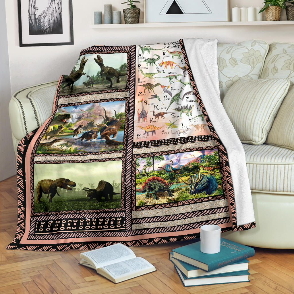 Future Paleontologist Educational Blanket for Kids