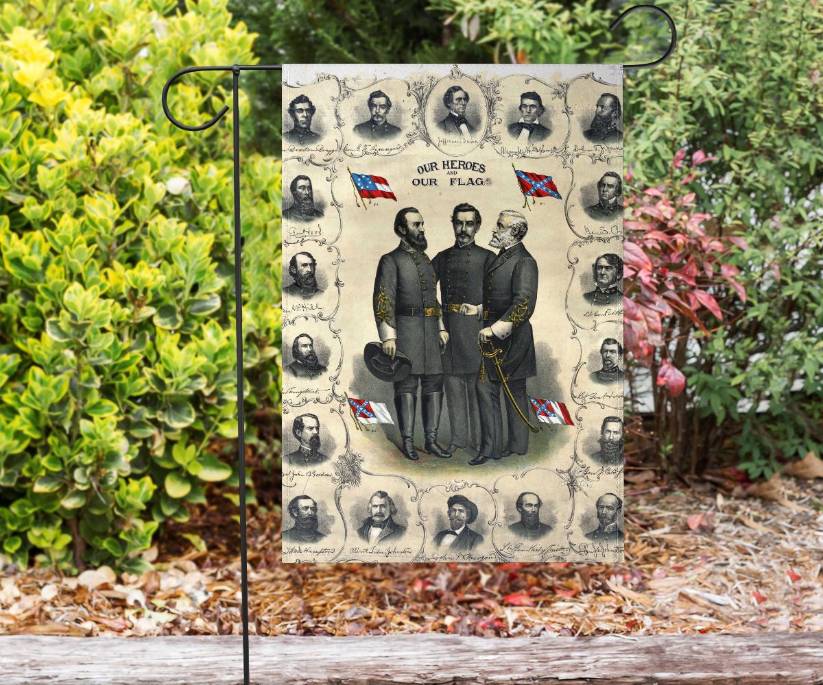 Our Heroes and Our Flags 1896 - Flag