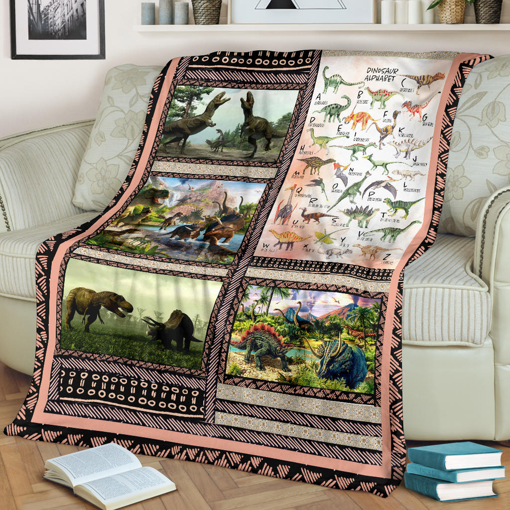 Future Paleontologist Educational Blanket for Kids
