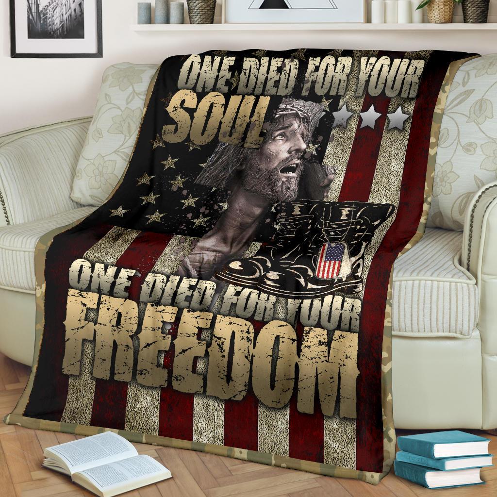 Veterans Day, Honouring Fallen Soldiers & Veterans Blanket