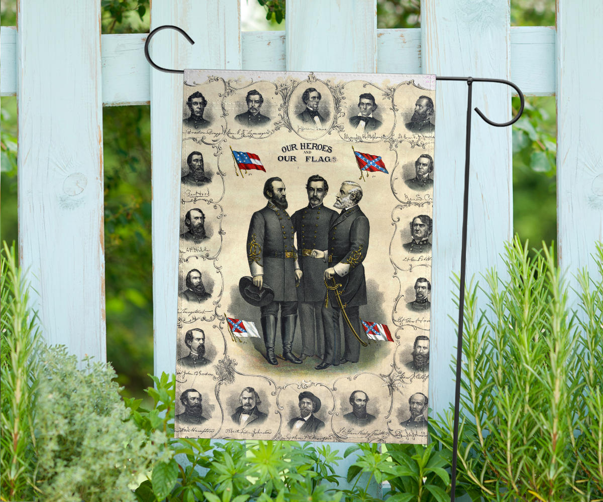 Our Heroes and Our Flags 1896 - Flag