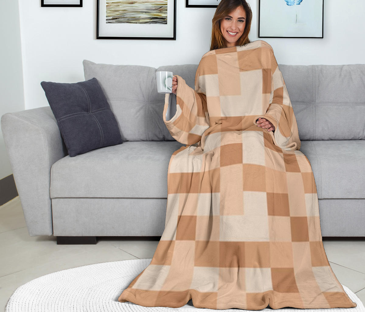 Skin Tone Sleeve Blanket