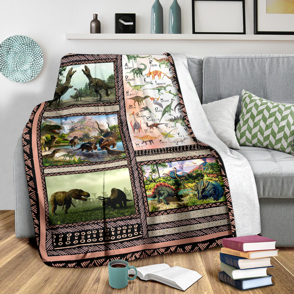 Future Paleontologist Educational Blanket for Kids