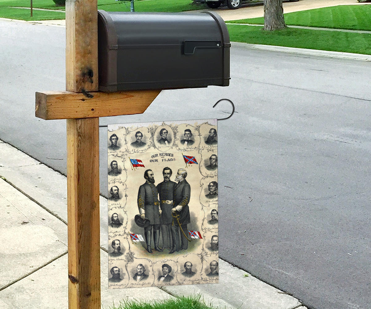 Our Heroes and Our Flags 1896 - Flag