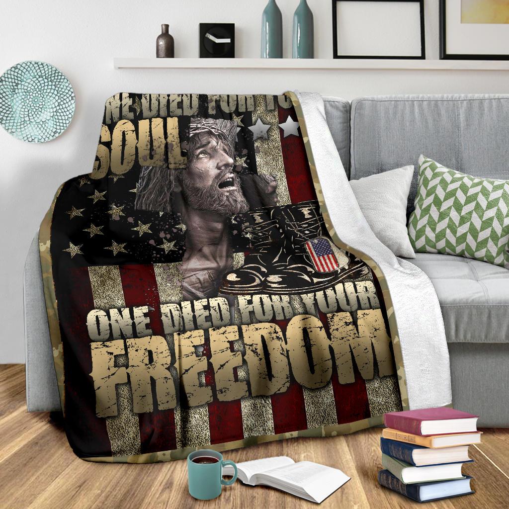 Veterans Day, Honouring Fallen Soldiers & Veterans Blanket