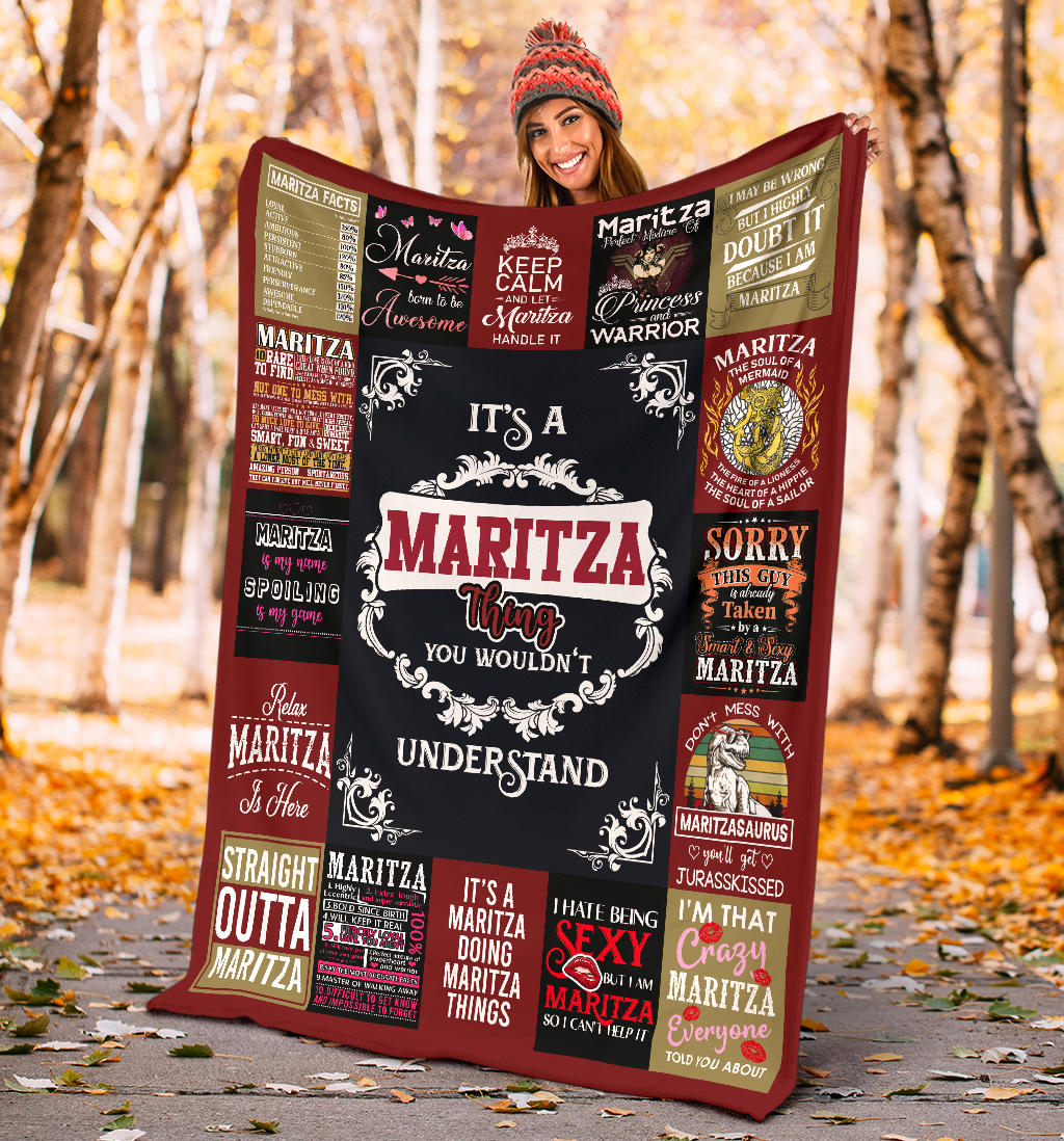 Customized [Name] It's A [Name] Thing You Wouldn't Understand - Cozy Premium Fleece Blanket