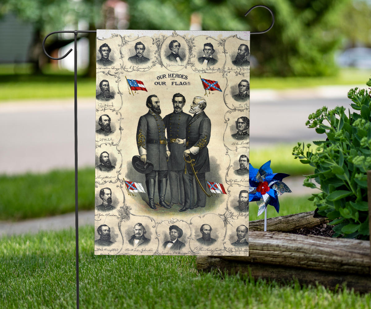 Our Heroes and Our Flags 1896 - Flag