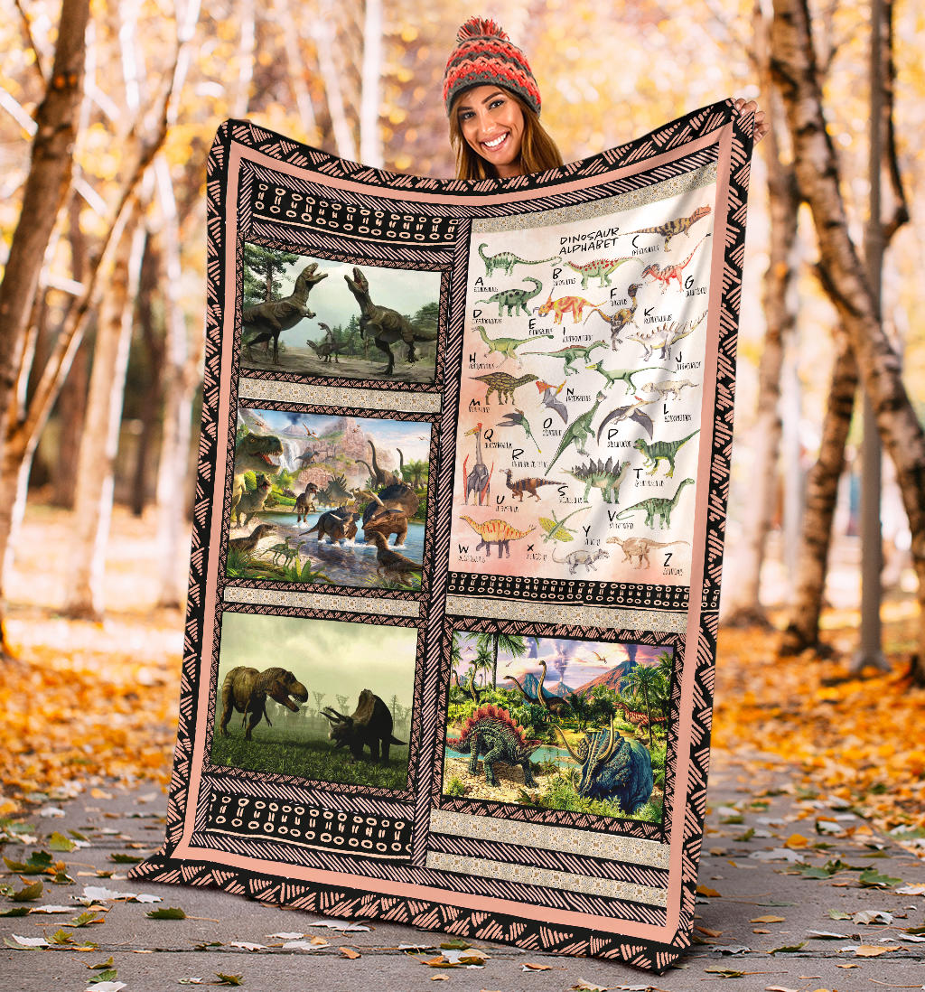 Future Paleontologist Educational Blanket for Kids