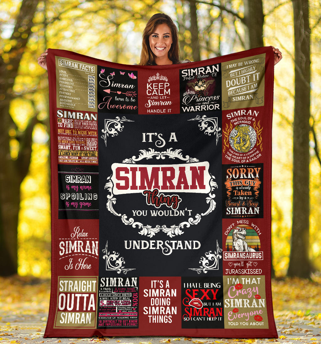 SIMRAN blanket