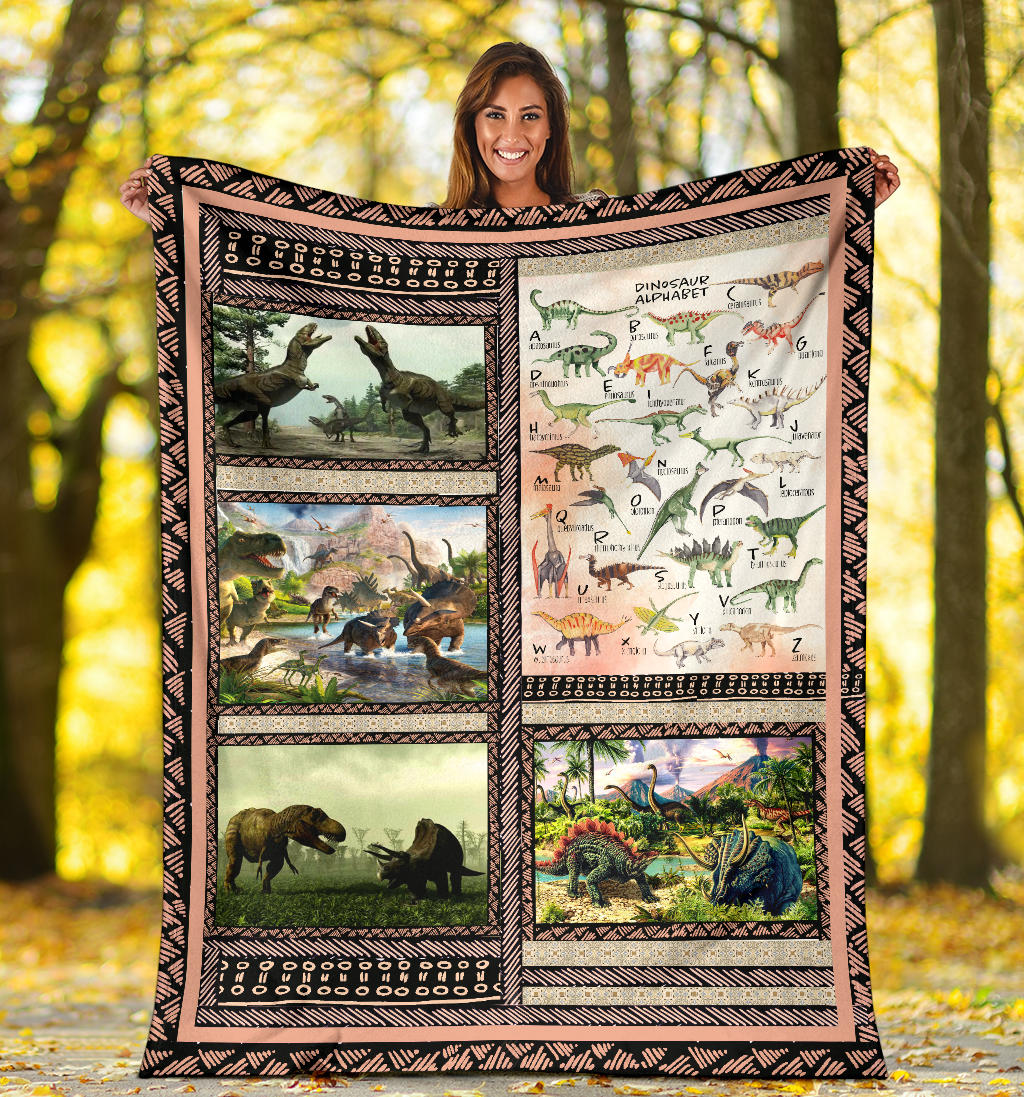 Future Paleontologist Educational Blanket for Kids