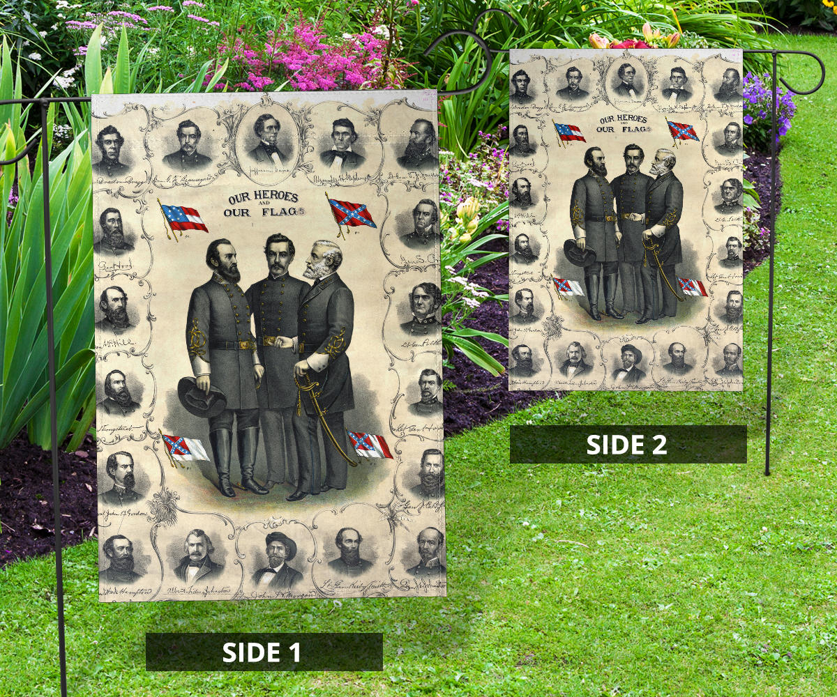 Our Heroes and Our Flags 1896 - Flag