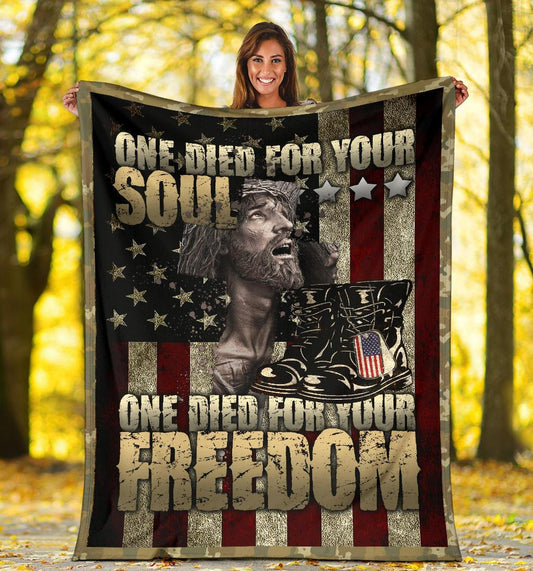 Veterans Day, Honouring Fallen Soldiers & Veterans Blanket