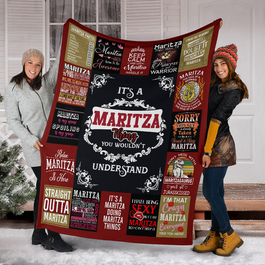 Customized [Name] It's A [Name] Thing You Wouldn't Understand - Cozy Premium Fleece Blanket