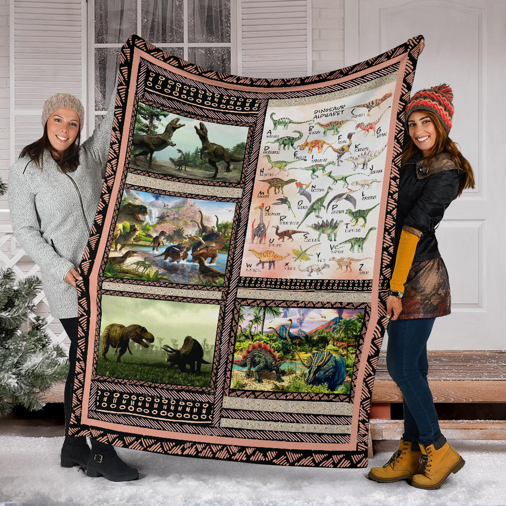 Future Paleontologist Educational Blanket for Kids