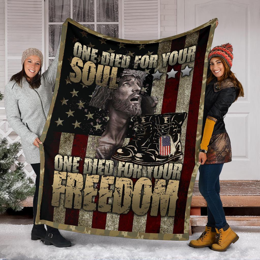 Veterans Day, Honouring Fallen Soldiers & Veterans Blanket
