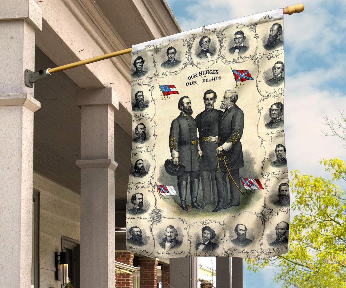 Our Heroes and Our Flags 1896 - Flag