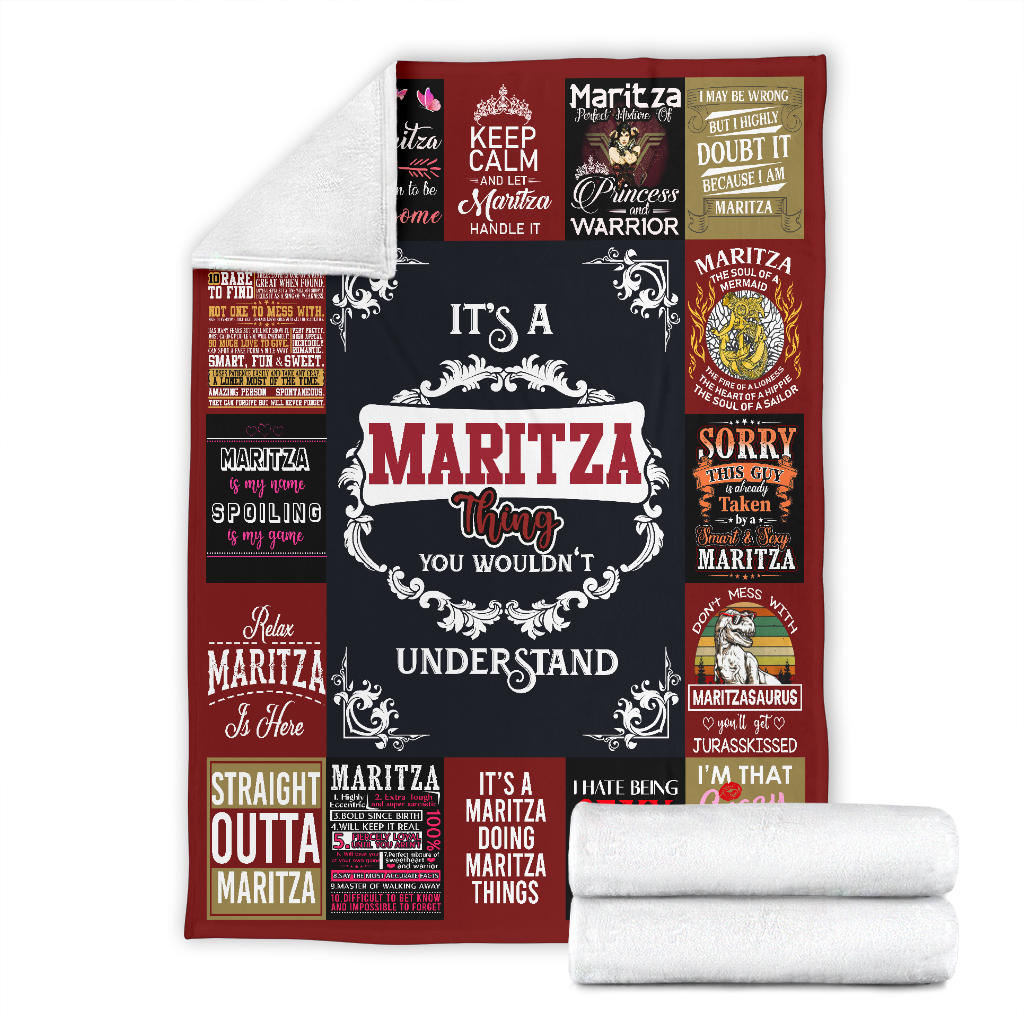 Customized [Name] It's A [Name] Thing You Wouldn't Understand - Cozy Premium Fleece Blanket