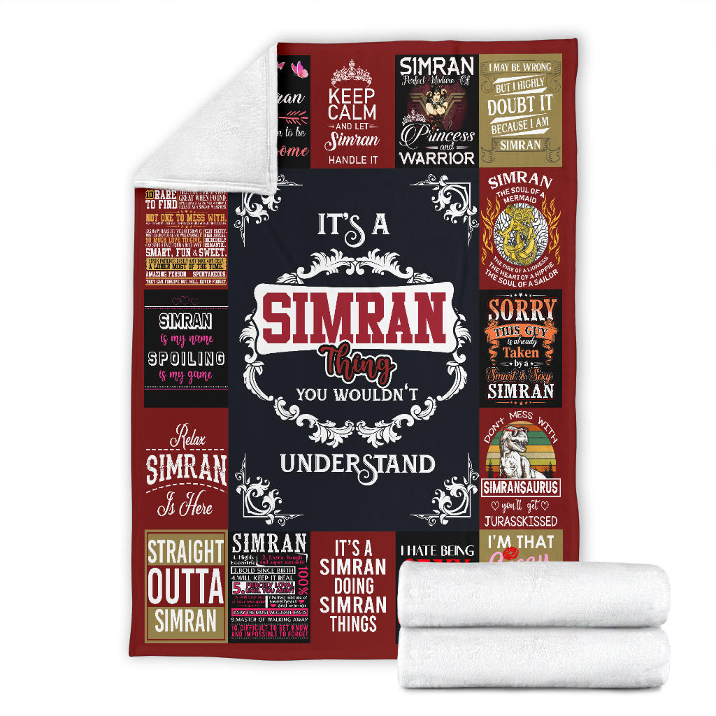 SIMRAN blanket