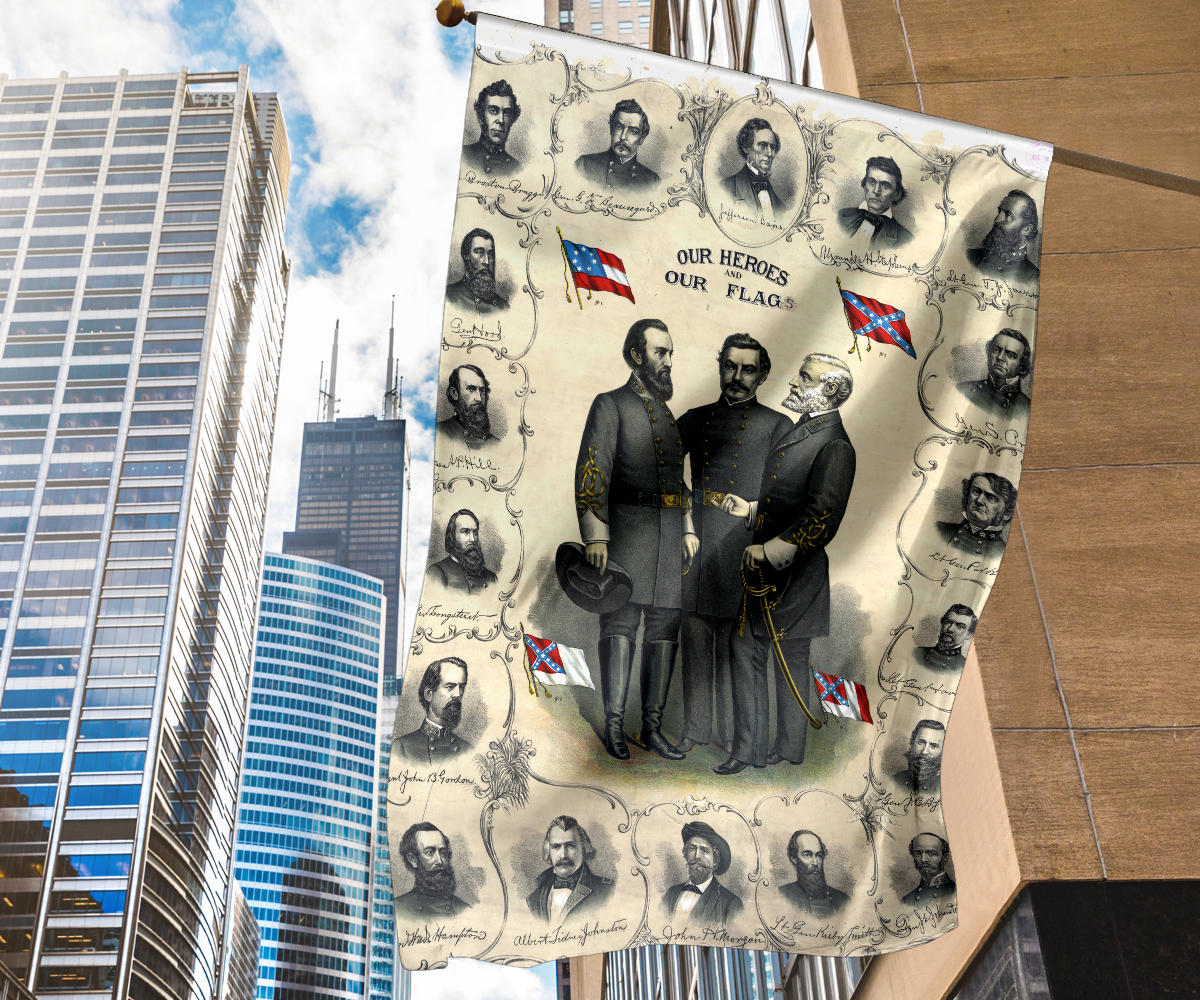 Our Heroes and Our Flags 1896 - Flag