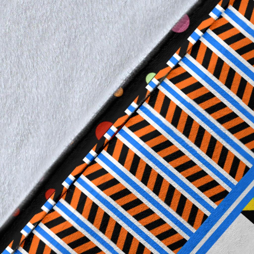 Under Construction Personalized Blanket for Boys