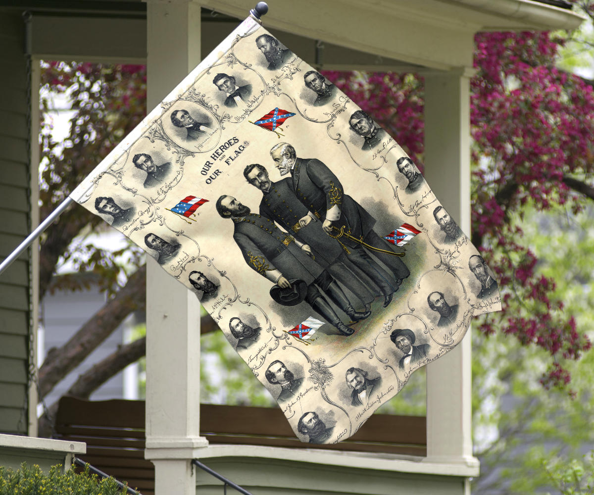 Our Heroes and Our Flags 1896 - Flag