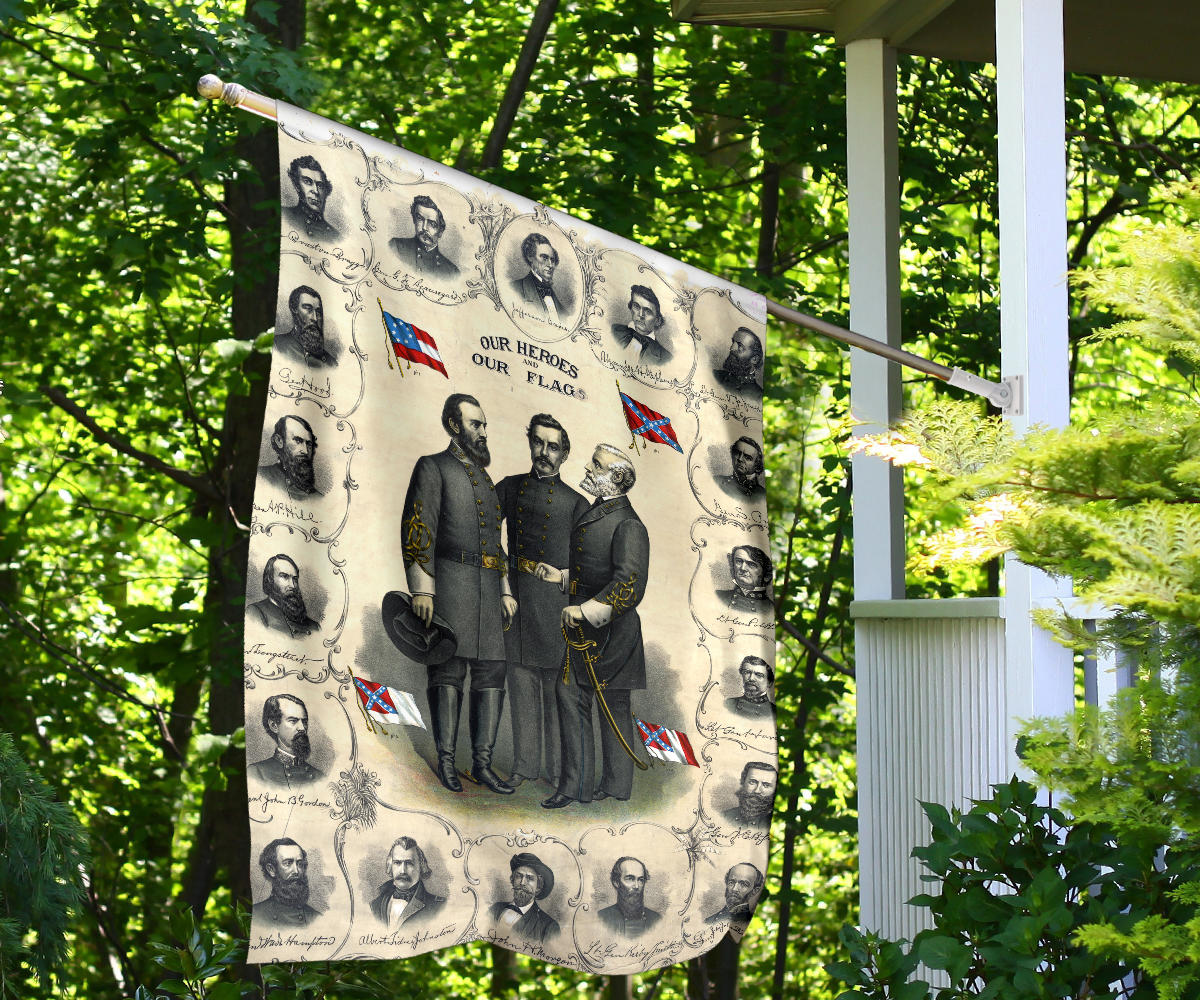 Our Heroes and Our Flags 1896 - Flag