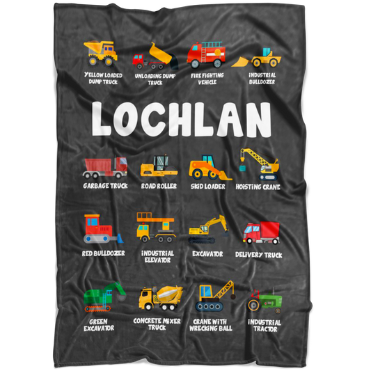 LOCHLAN Construction Blanket Grey