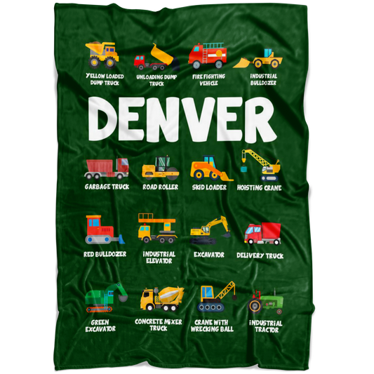 DENVER Construction Blanket Green